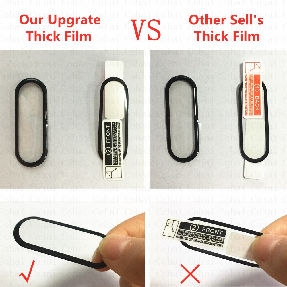 9D Tempered Glass For Xiaomi M - Health Wellness Bracelet review and price