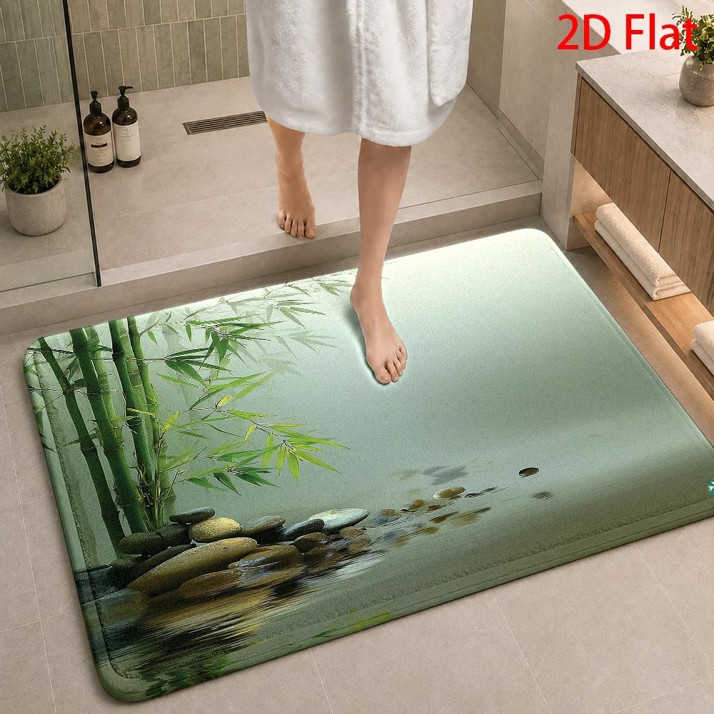 Waterproof Bathroom Bath Rug M - Bamboo Bath Mat review and price