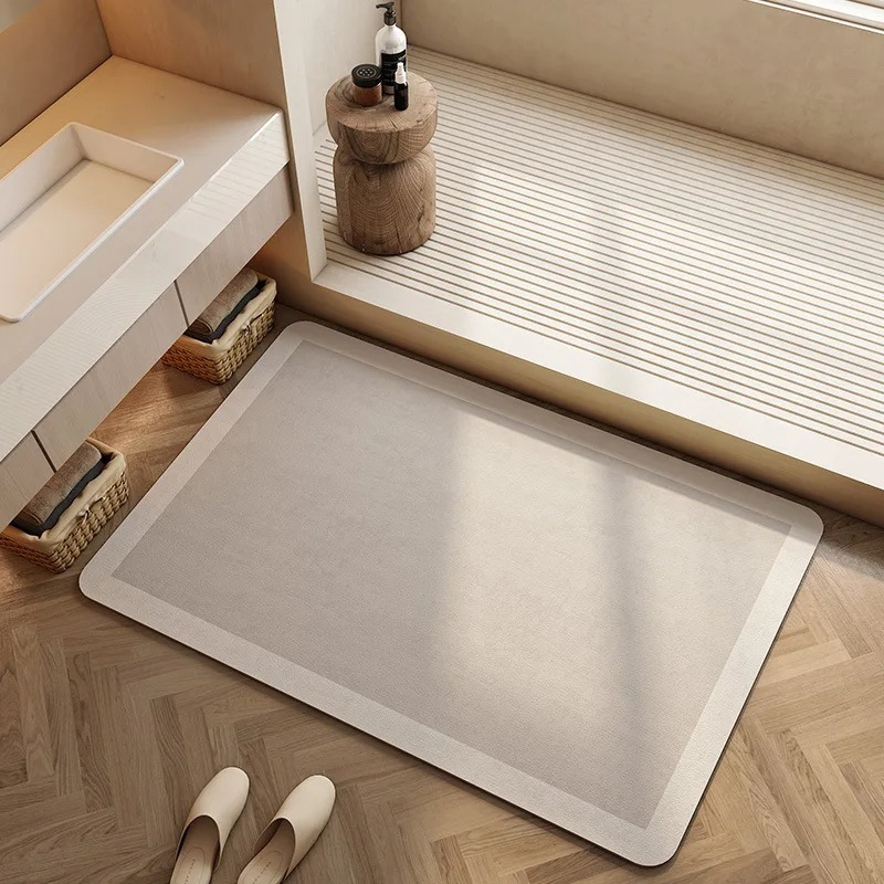 Bathroom Floor Mat Diatomite S - Bamboo Bath Mat review and price