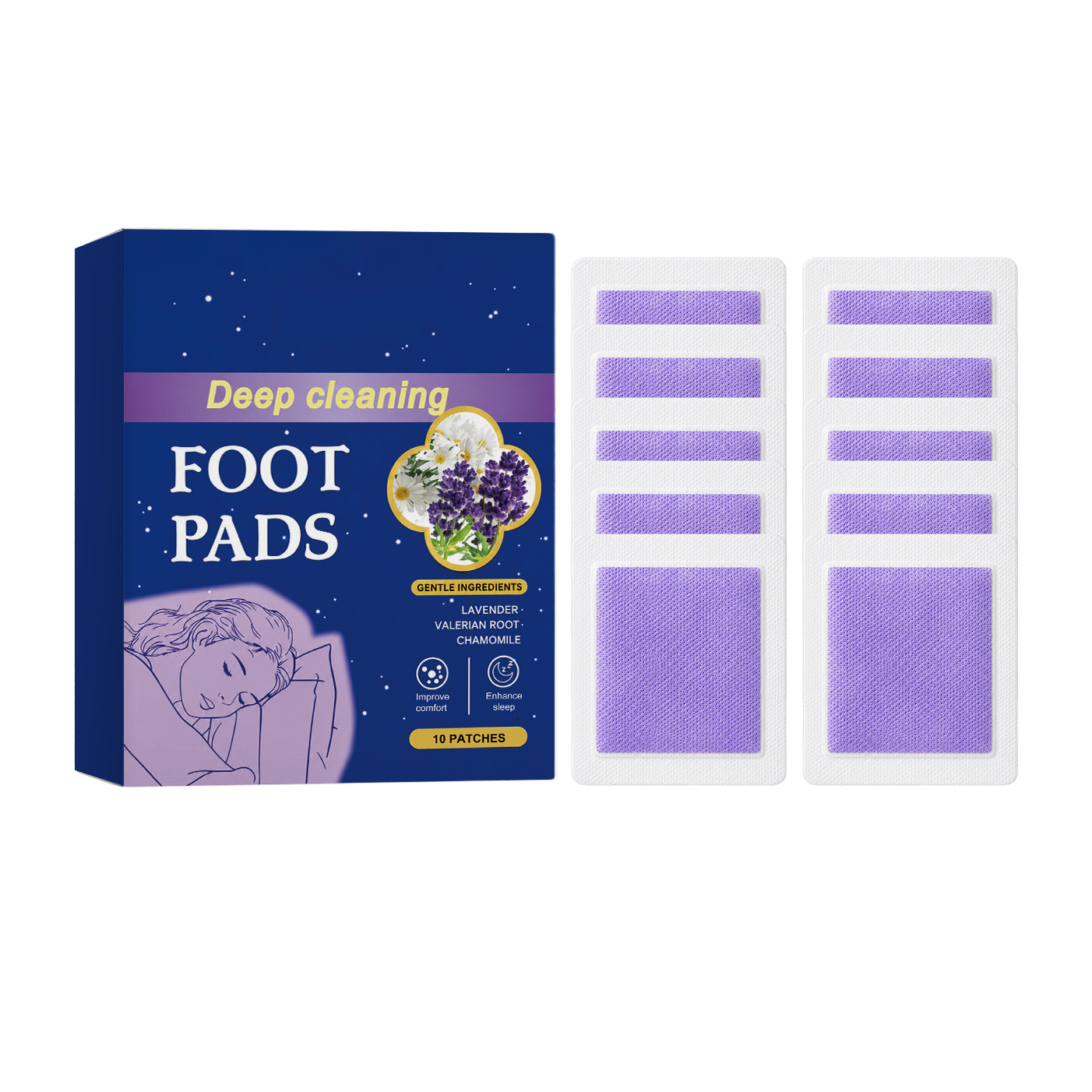 Deep Sleep Foot Patches Improv - Detox Foot Patch review and price