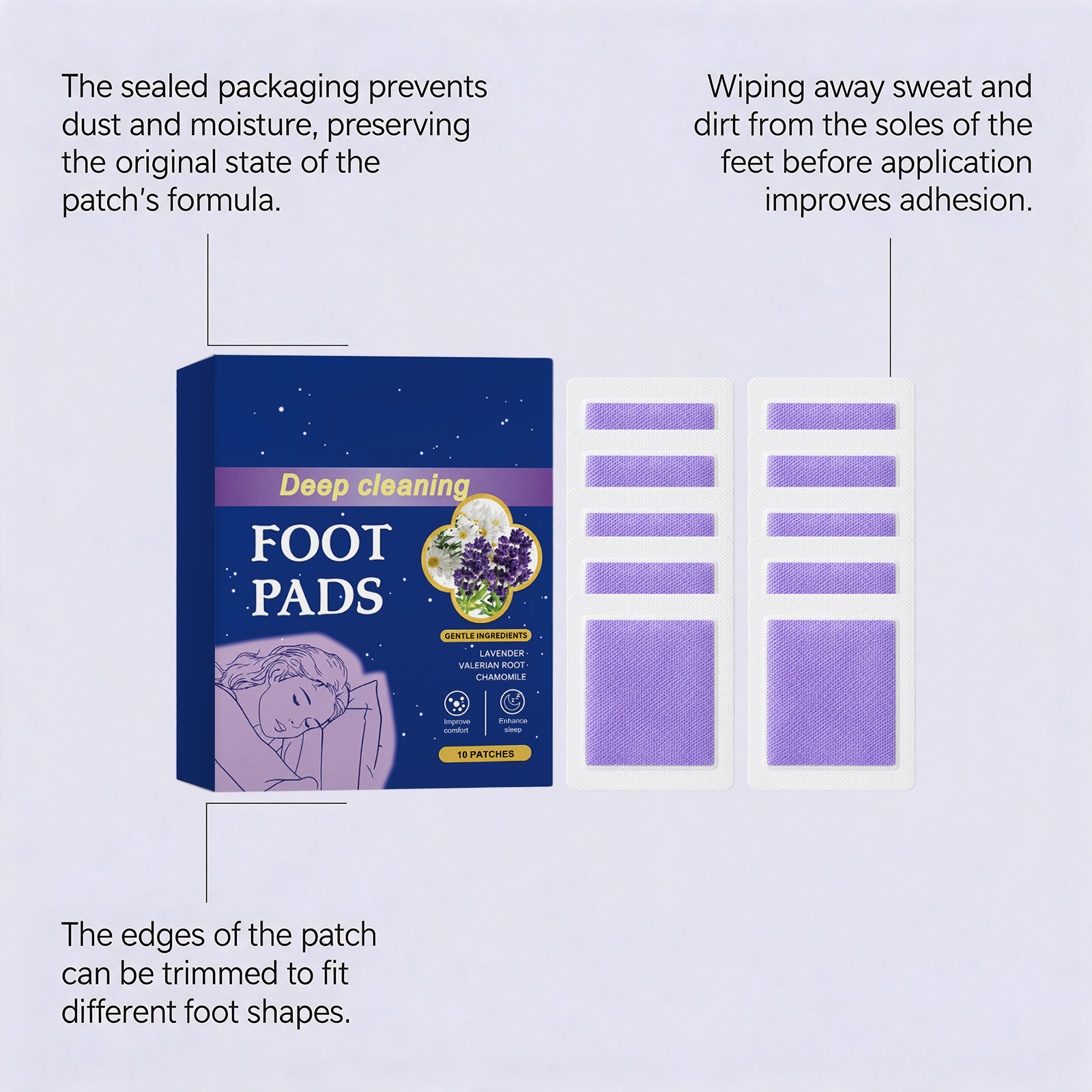 Deep Sleep Foot Patches Improv - Detox Foot Patch review and price
