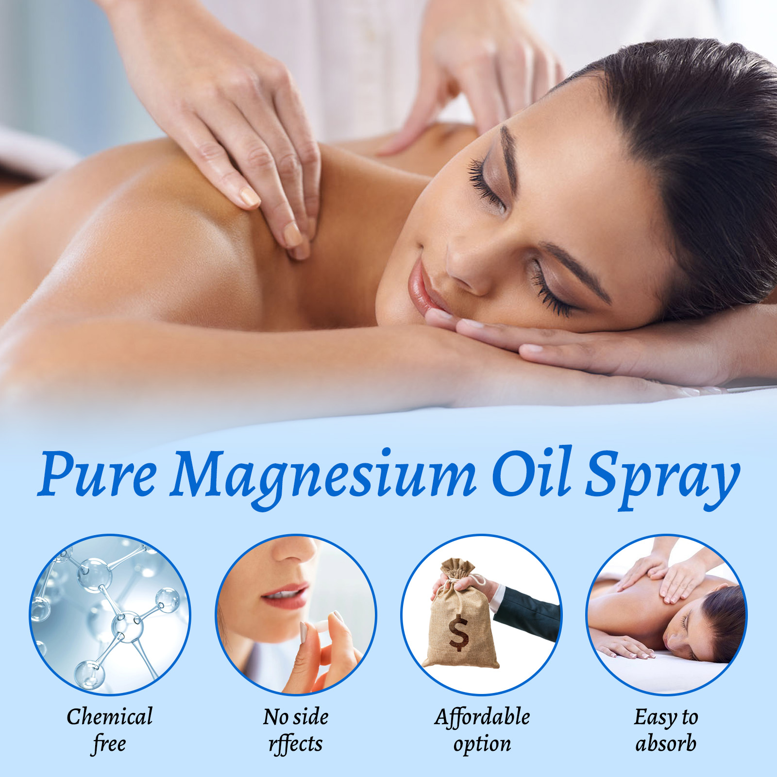 Natural Magnesium Oil 60ml - 1 - Bath Salts Magnesium review and price